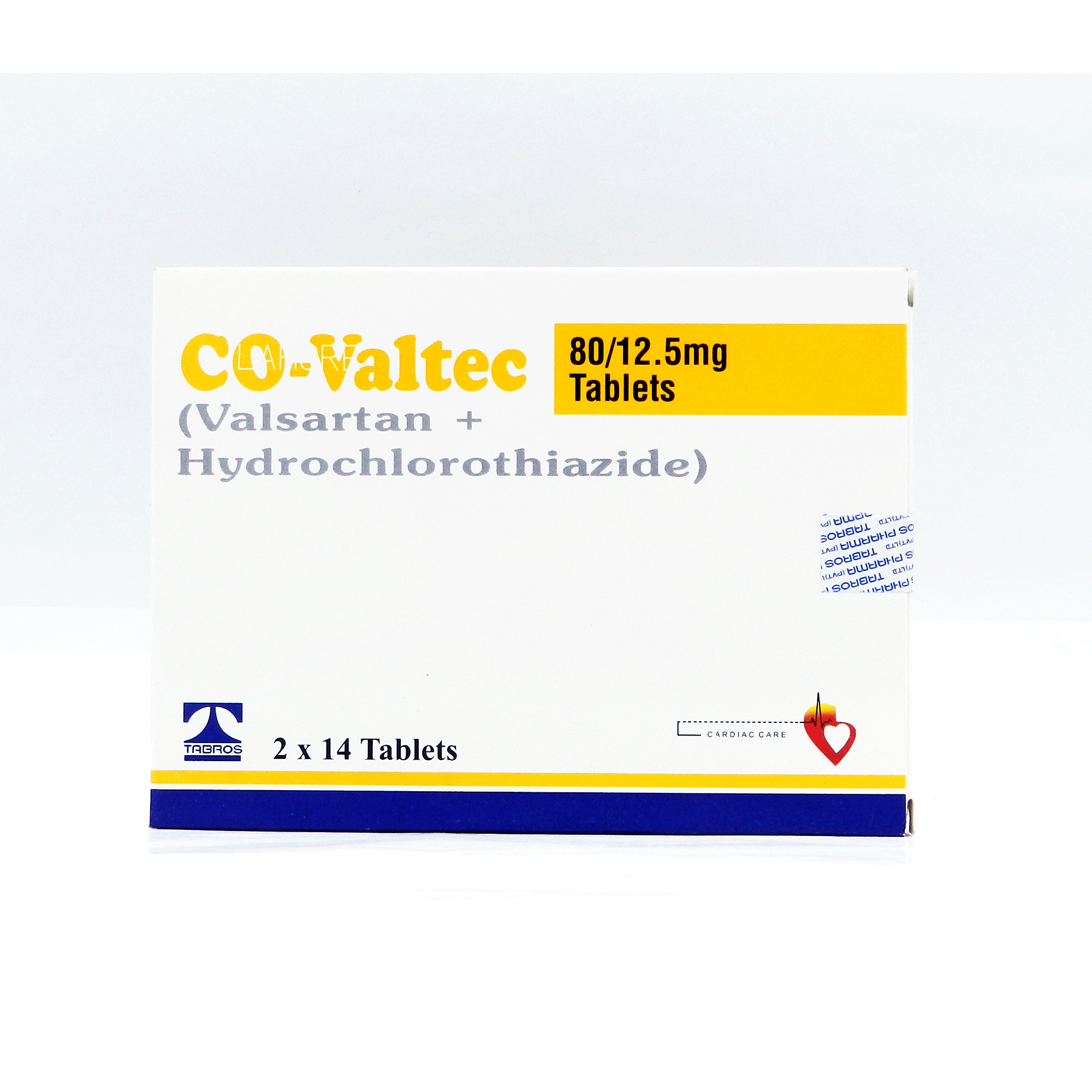 Co-valtec tablet 80/12.5 mg 2×14’s