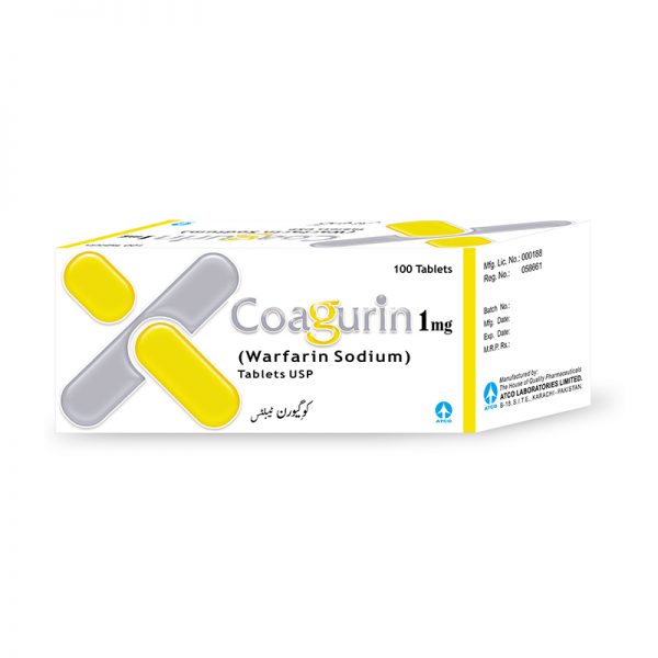 Coagurin tablet 1 mg 10×10’s