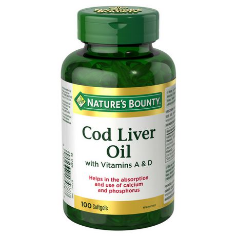 COD LIVER OIL CAPSULE NATUER’S BOUNTY