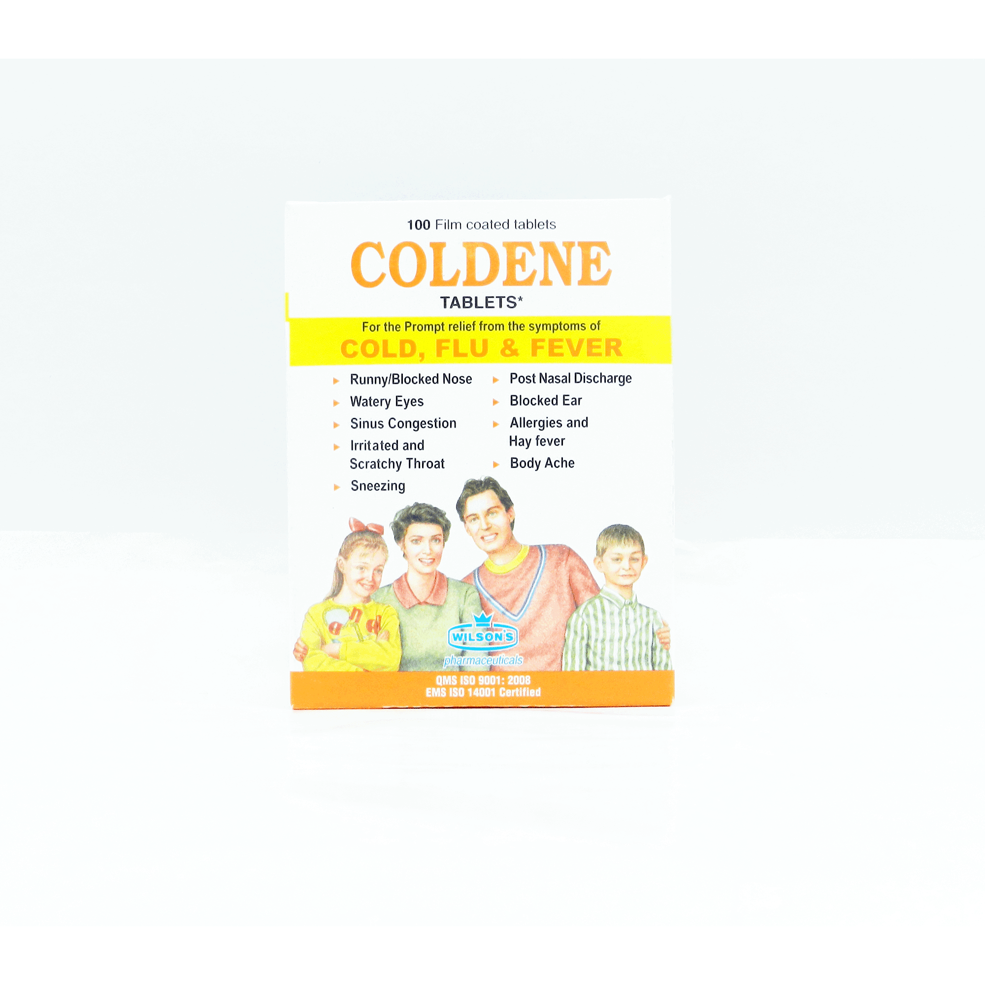 Coldene tablet 10×10’s