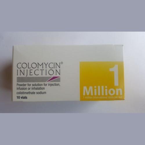 Colomycin Injection 1 Million, 10 Vials In One Box