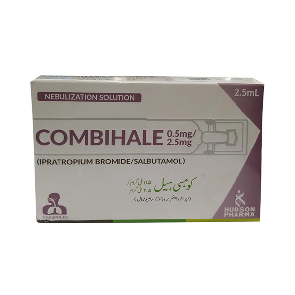 COMBIHALE NEBULIZE SOLUTION 0.5/2.5MG (5’S)