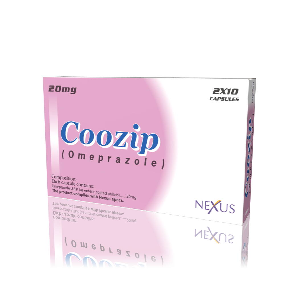 Coozip capsule 20 mg 2×10’s
