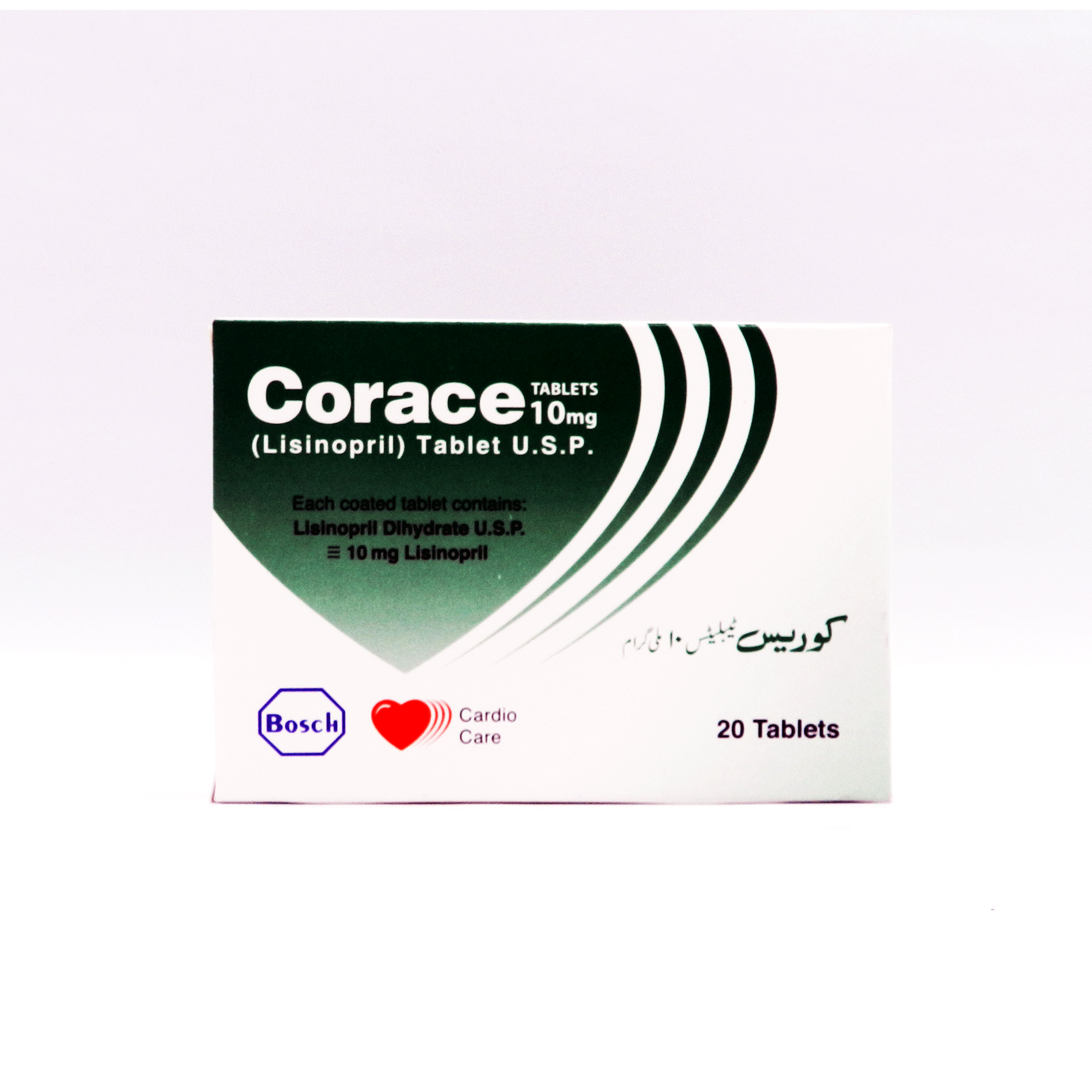 Corace tablet 10 mg 2×10’s