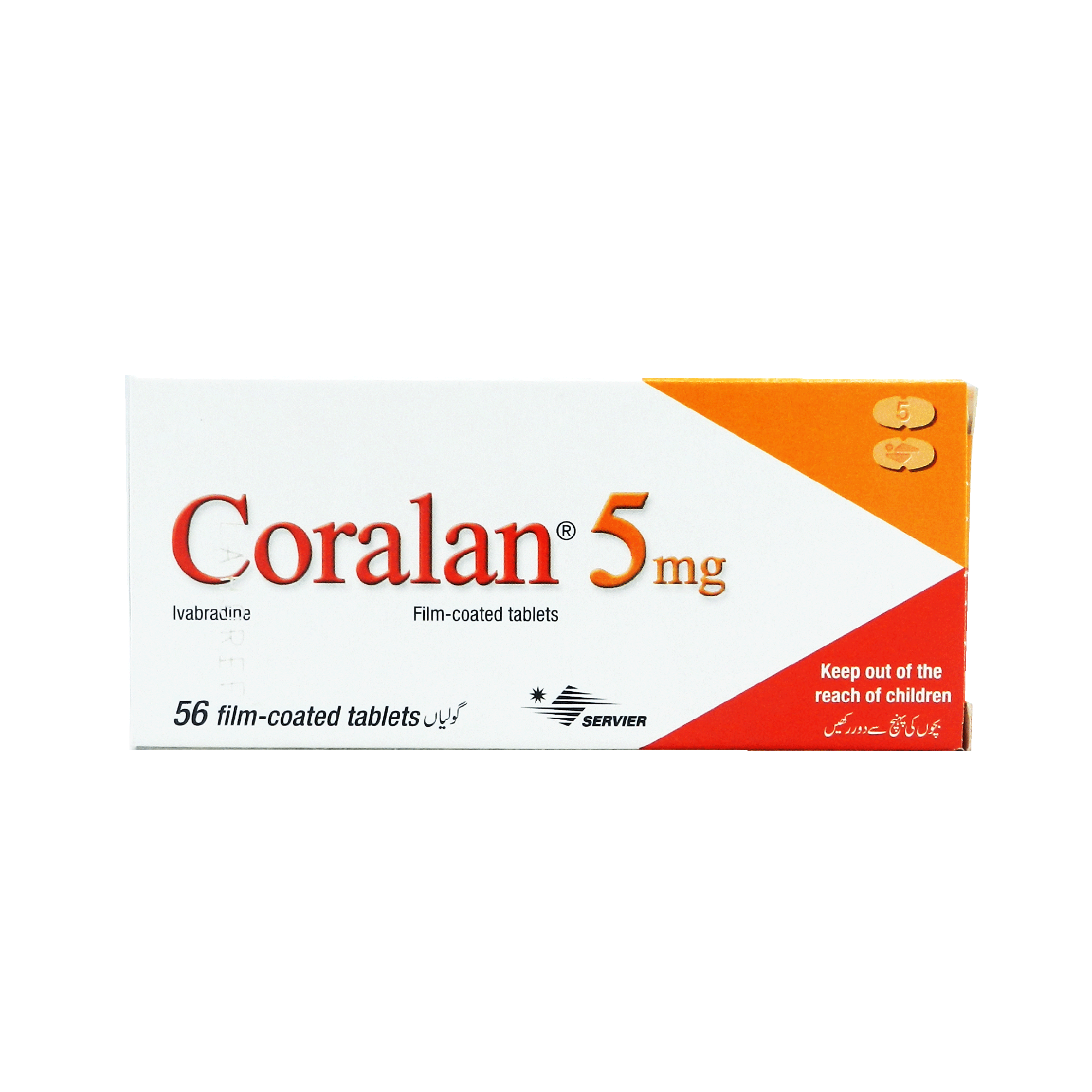 Coralan tablet 5 mg 56’s