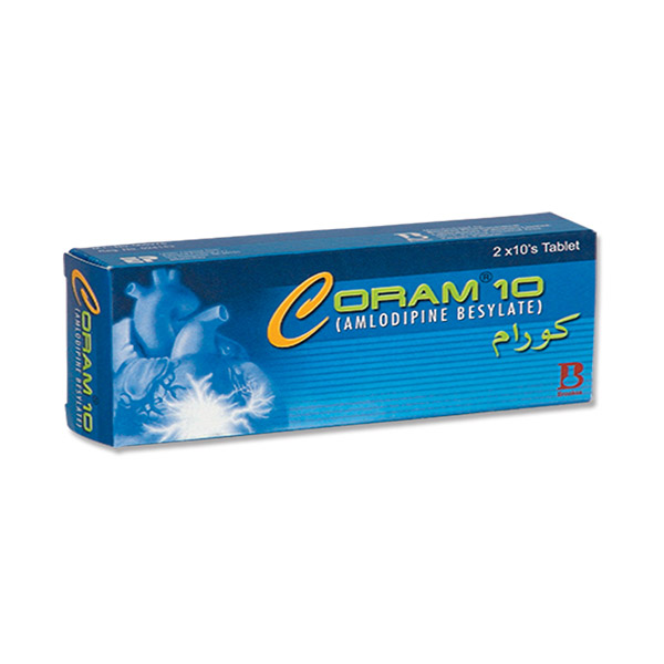 Coram tablet 10 mg 2×10’s