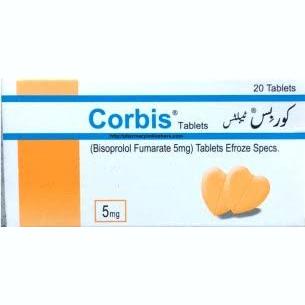 Corbis tablet 5 mg 20’s