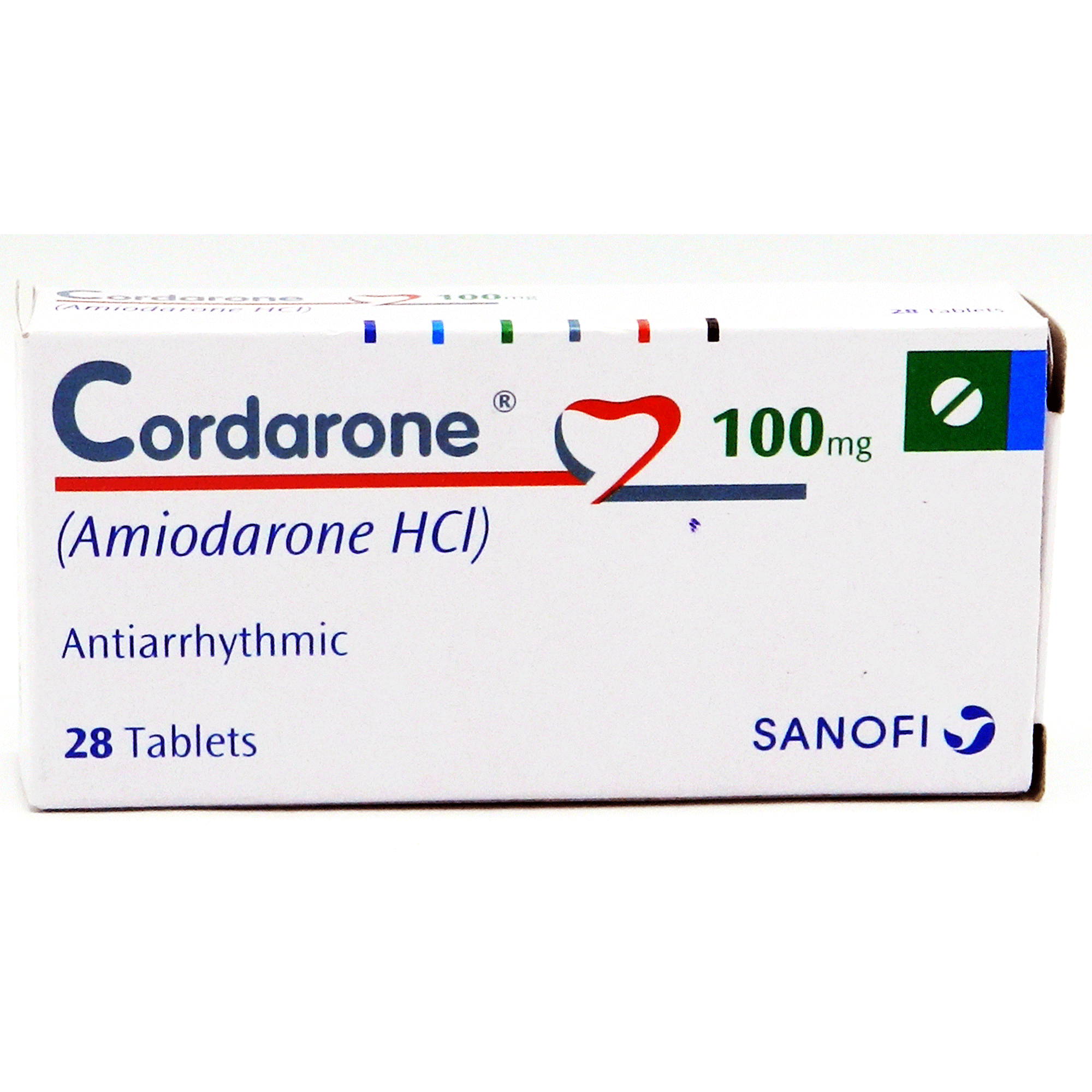 Cordarone tablet 100 mg 2×14’s
