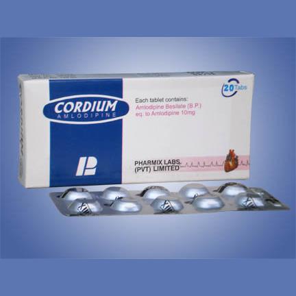 Cordium tablet 10 mg 2×10’s