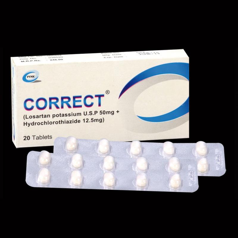 Correct tablet 50/12.5 mg 20’s