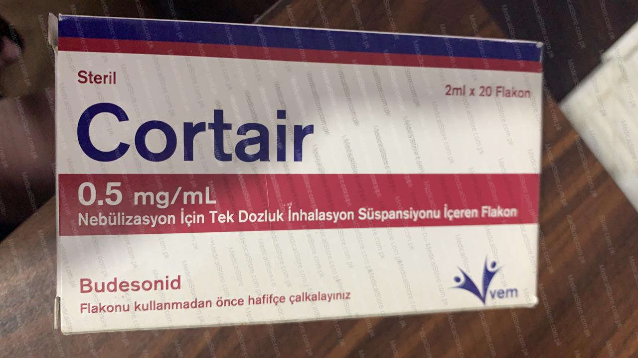 Cortair 0.5mg (Budesonide) Nebulizer suspension ^