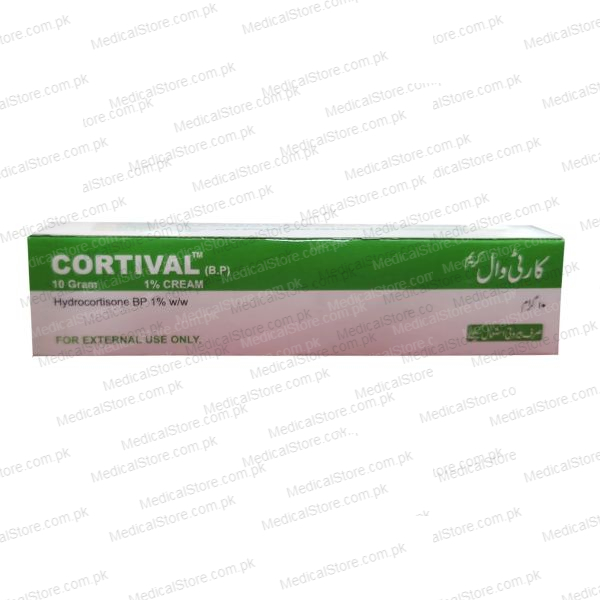 Cortival 1.00% Cream 10 gm