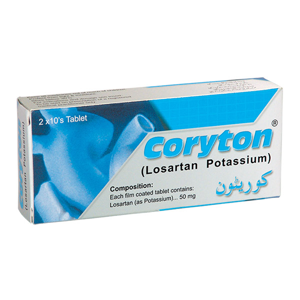 Coryton tablet 50 mg 2×10’s