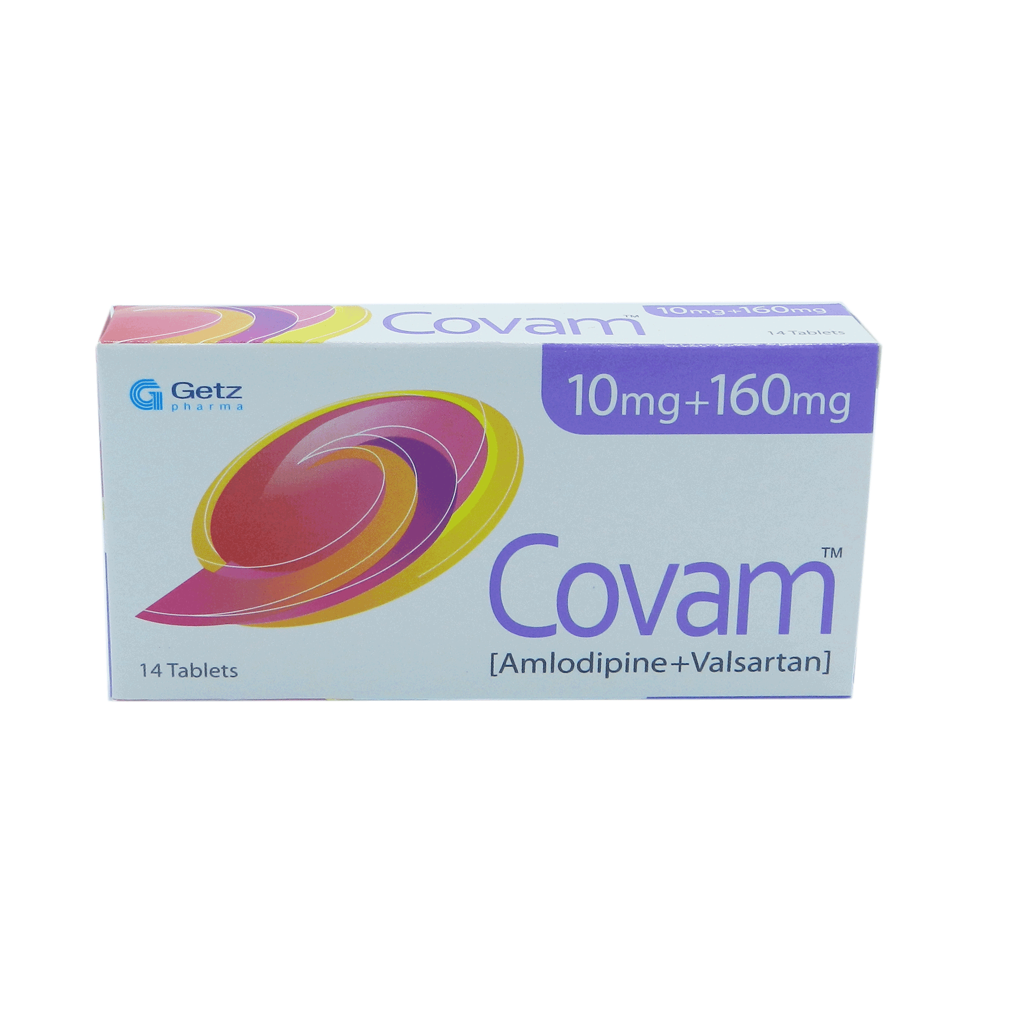 Covam tablet 10/160 mg 14’s