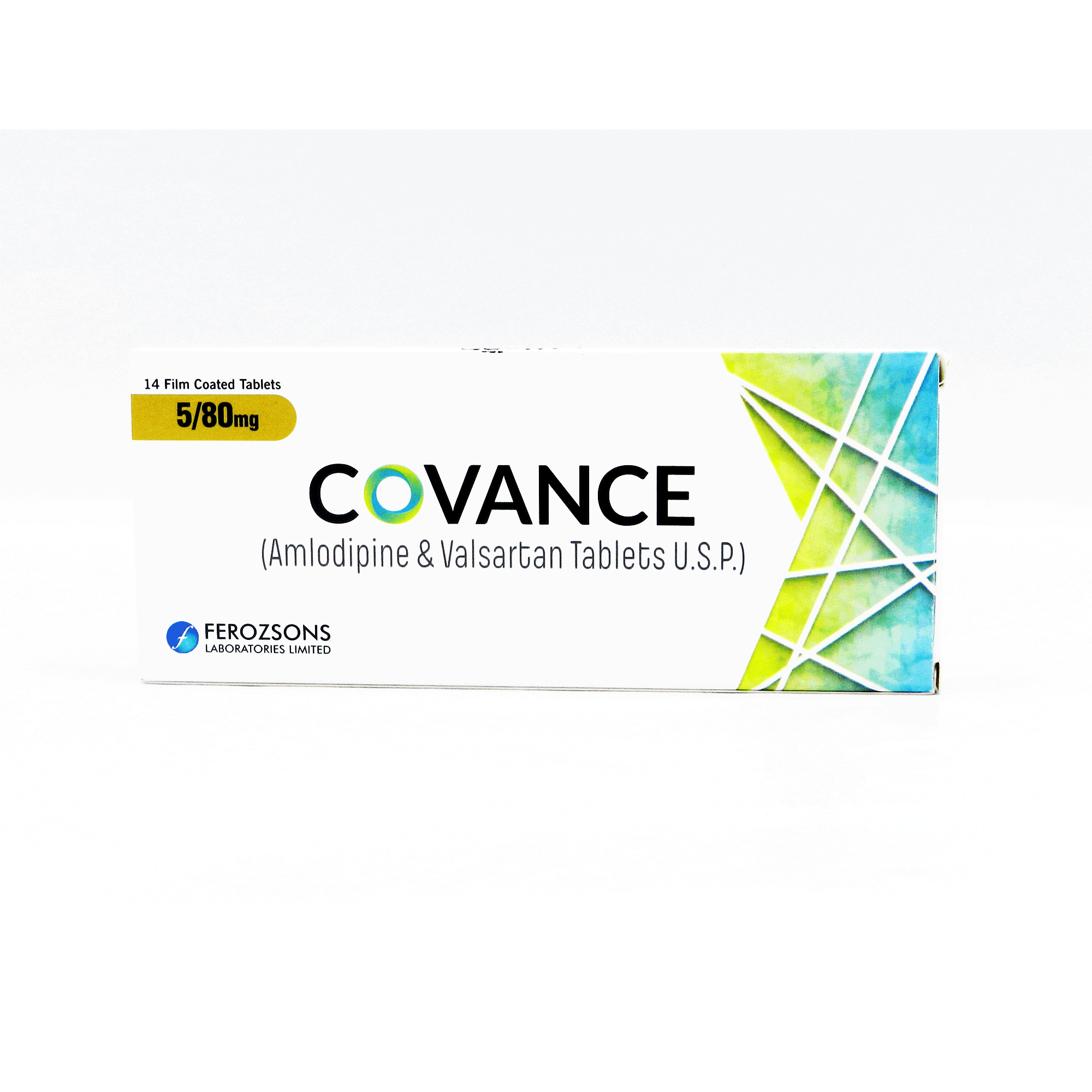 Covance tablet 5/80 mg 14’s
