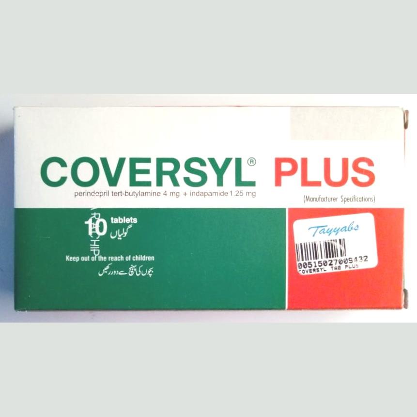 Coversyl Plus tablet 4/1.25 mg 10’s