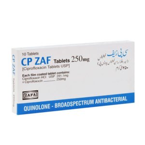 CP ZAF TABLET 250MG