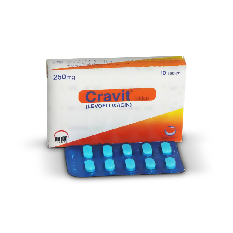 CRAVIT 250MG 10s