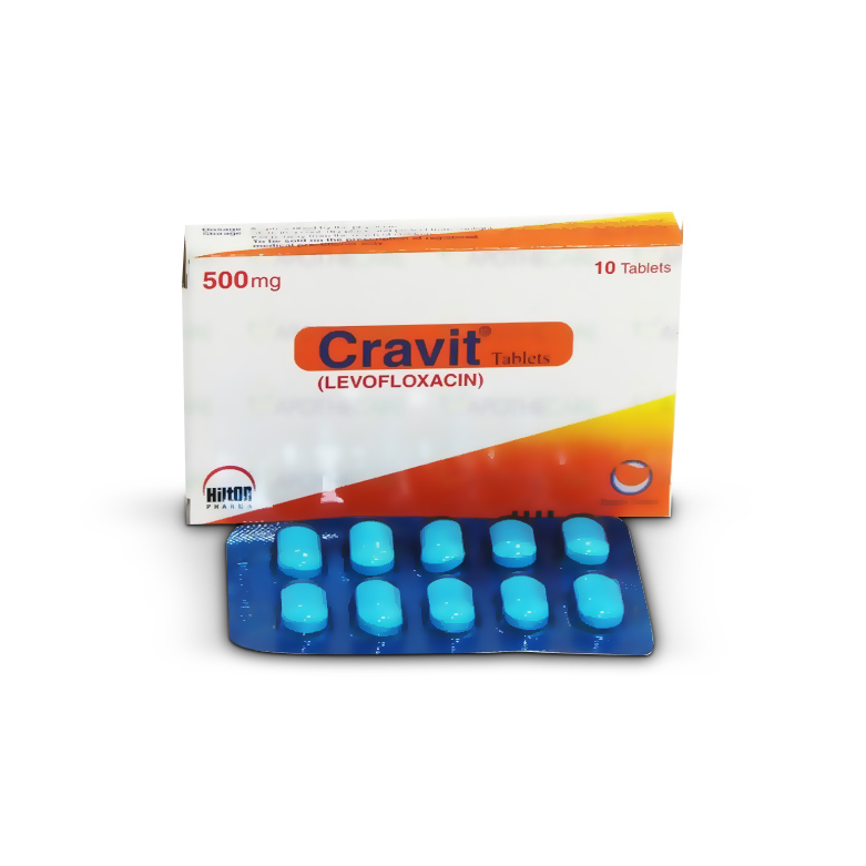 CRAVIT 500MG 10s