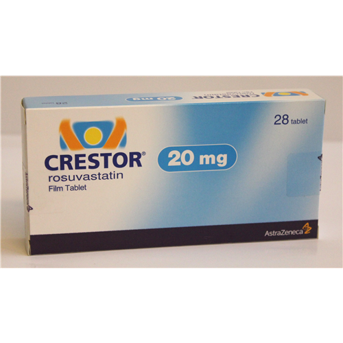 Crestor 20mg 28 Tablet (Rosuvastatin) imported