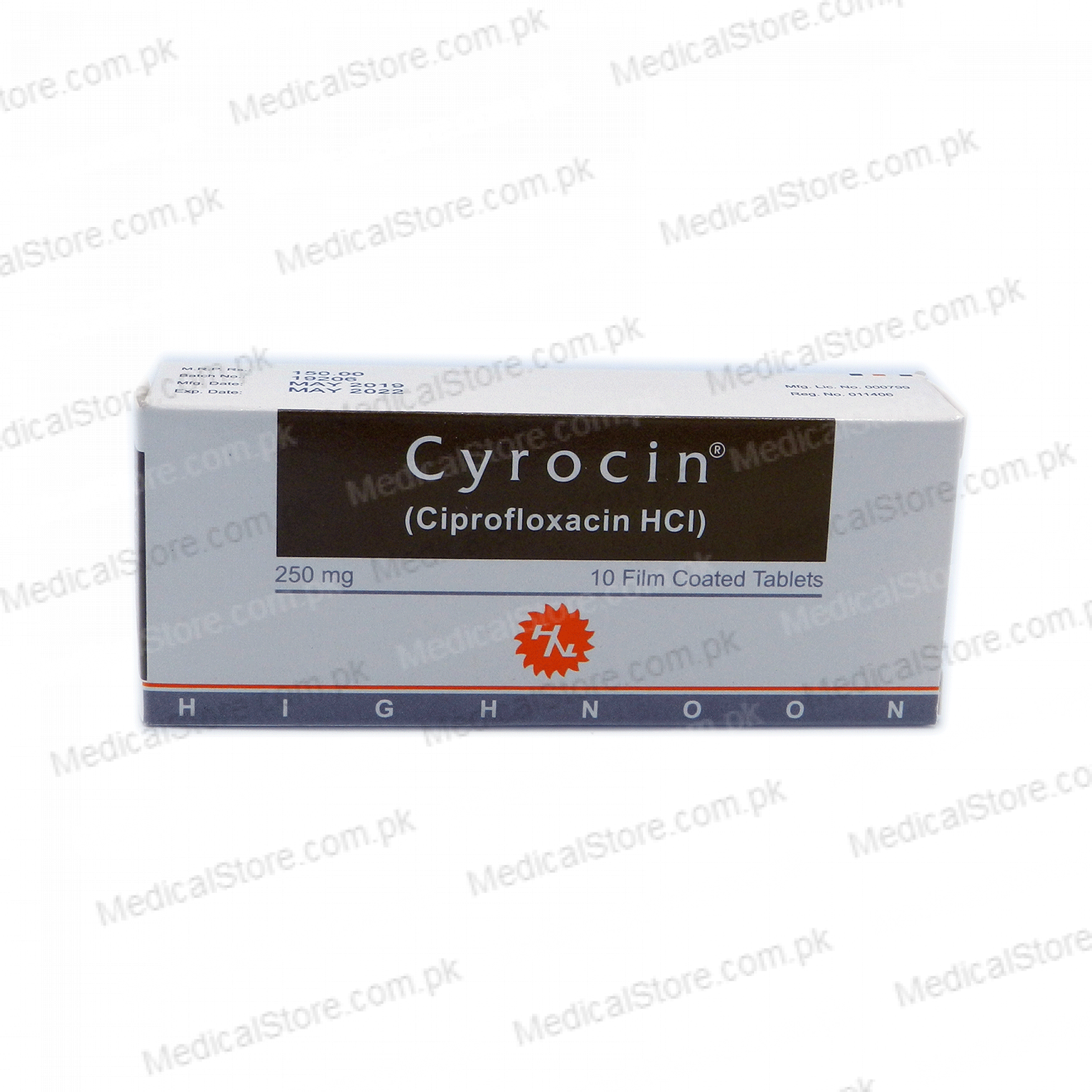 Cyrocin tablet 250 mg 10’s