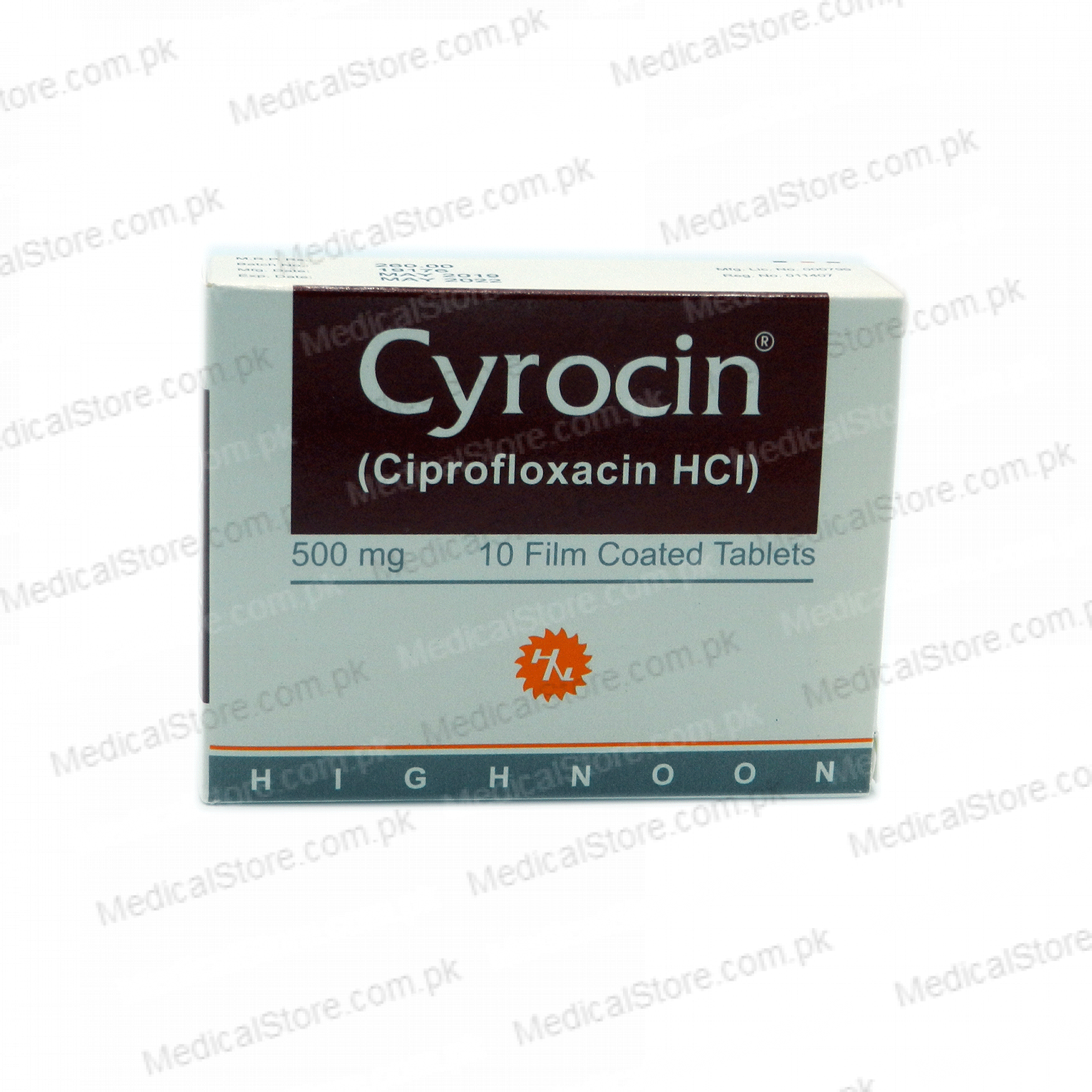 Cyrocin tablet 500 mg 10’s