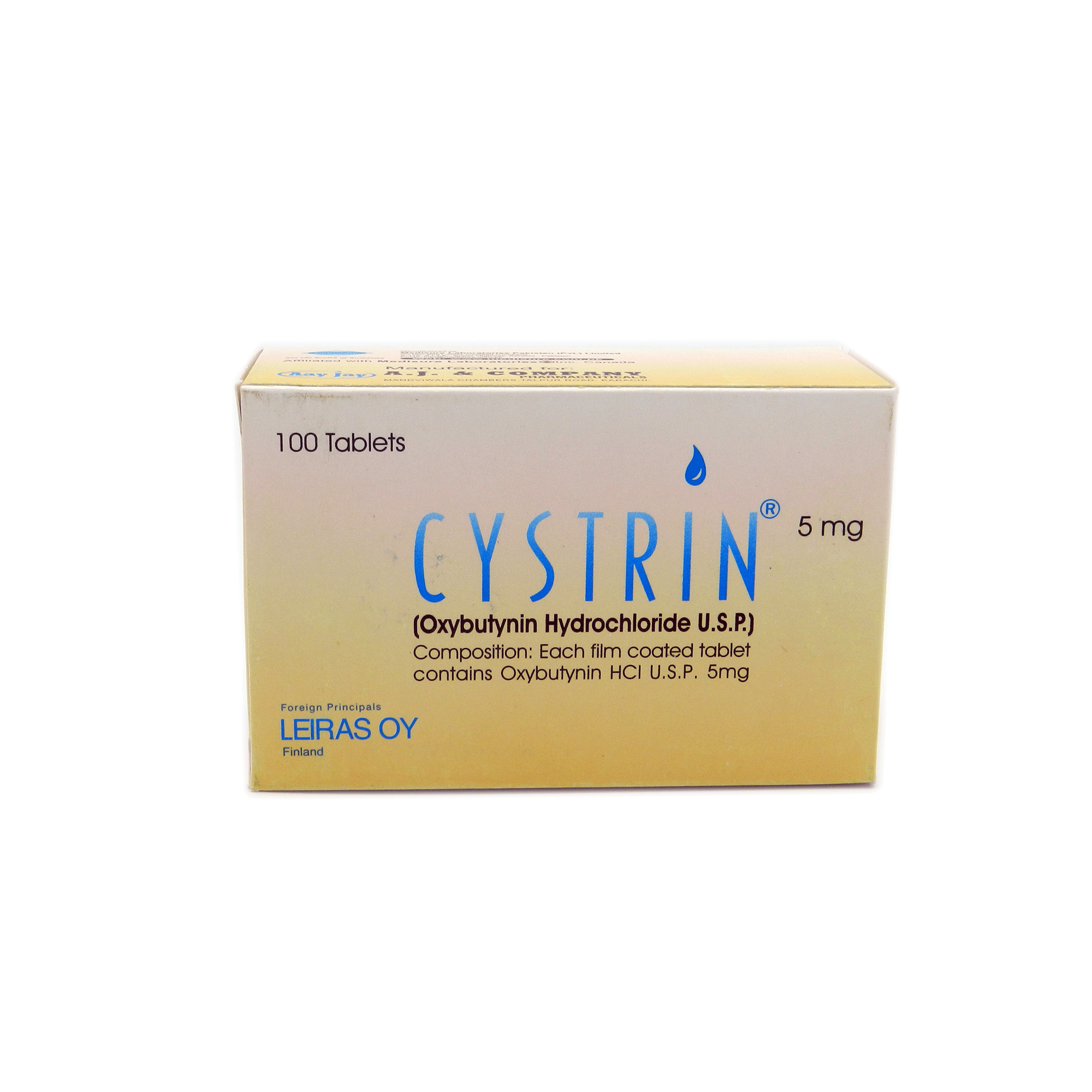 Cystrin tablet 5 mg 100’s