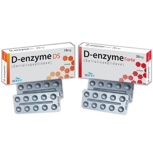 D-Enzyme Forte tablet 20 mg 20’s