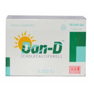 Dan-D capsule 5000 IU 30’s