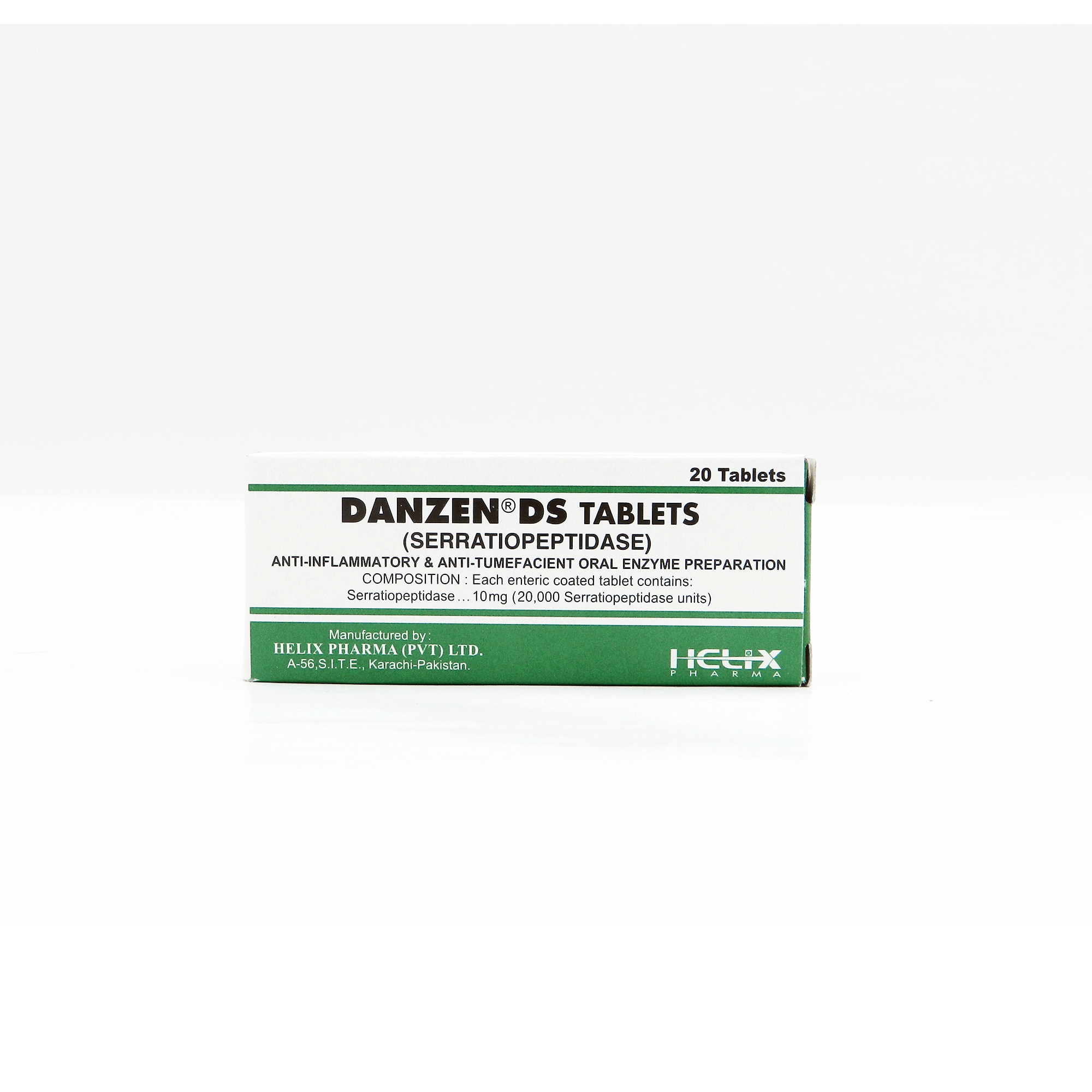 Danzen tablet DS 10 mg 2×10’s