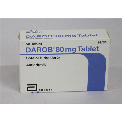 Darob 80mg tablet (Sotalol) imported