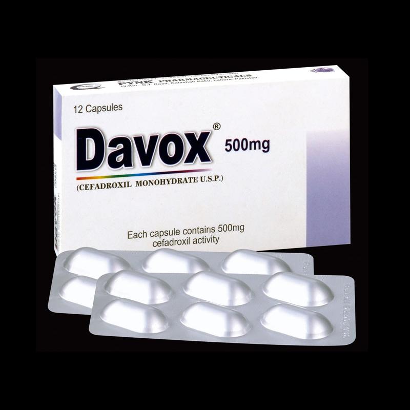 Davox capsule 500 mg 2×6’s