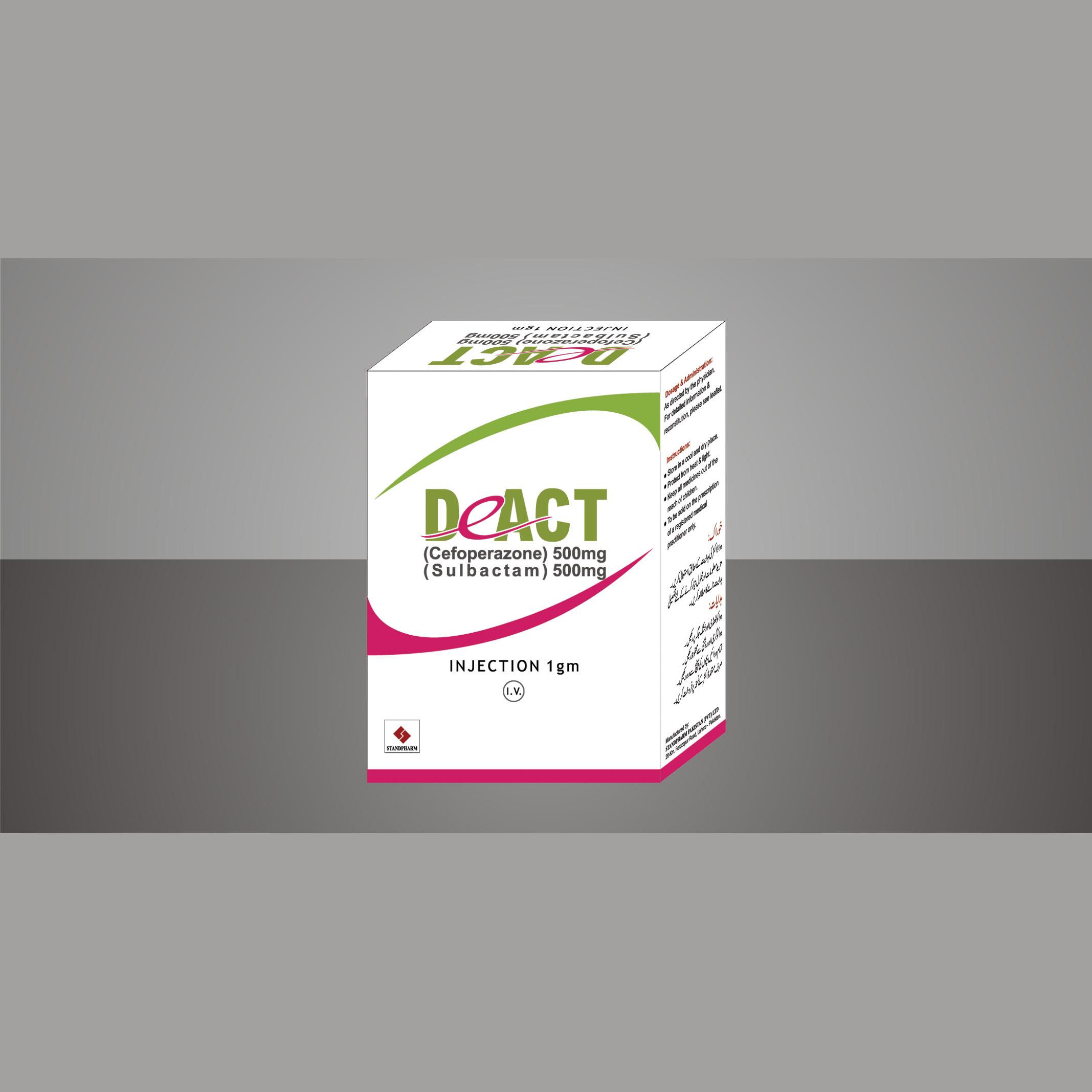 Deact Injection 1 gm 1 Vial