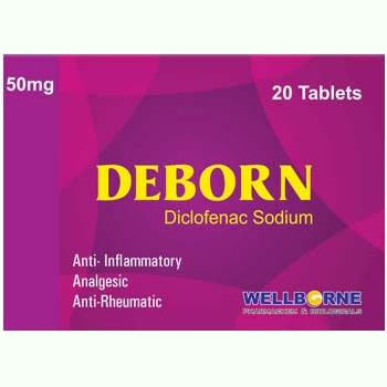 Deborn capsule 50 mg 2×10’s