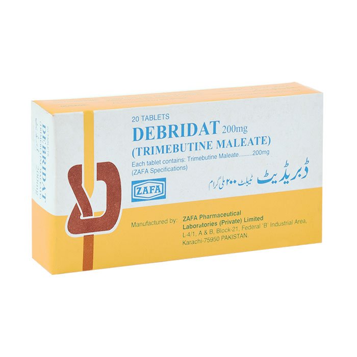 Debridat tablet 200 mg 20’s