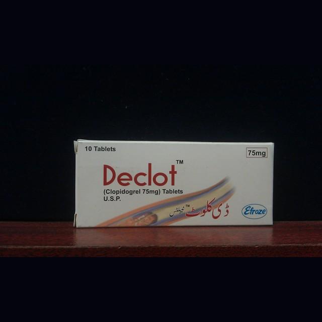 Declot tablet 75 mg 10’s