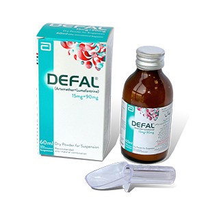 Defal suspension 15/90 mg 60 mL