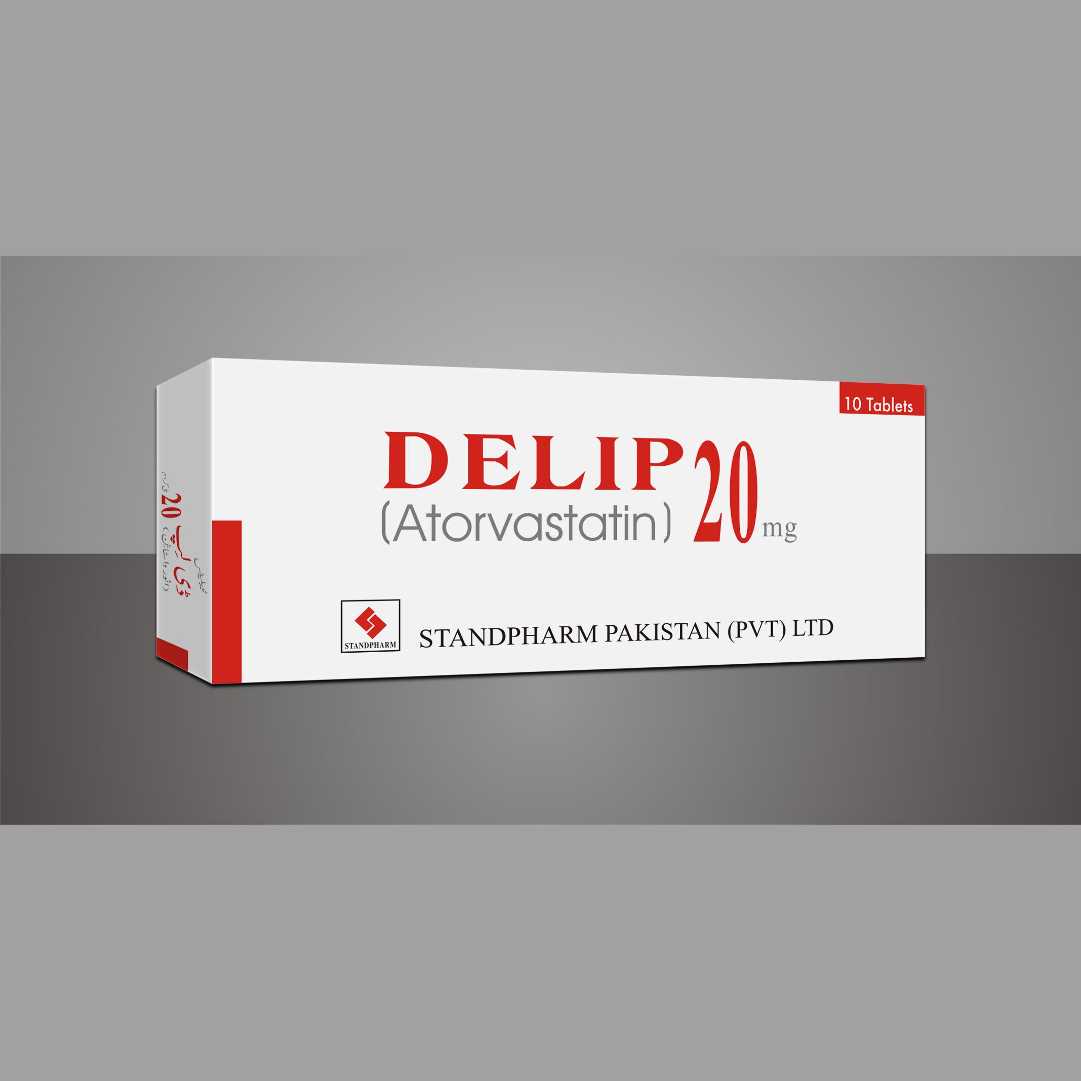 Delip tablet 20 mg 10’s