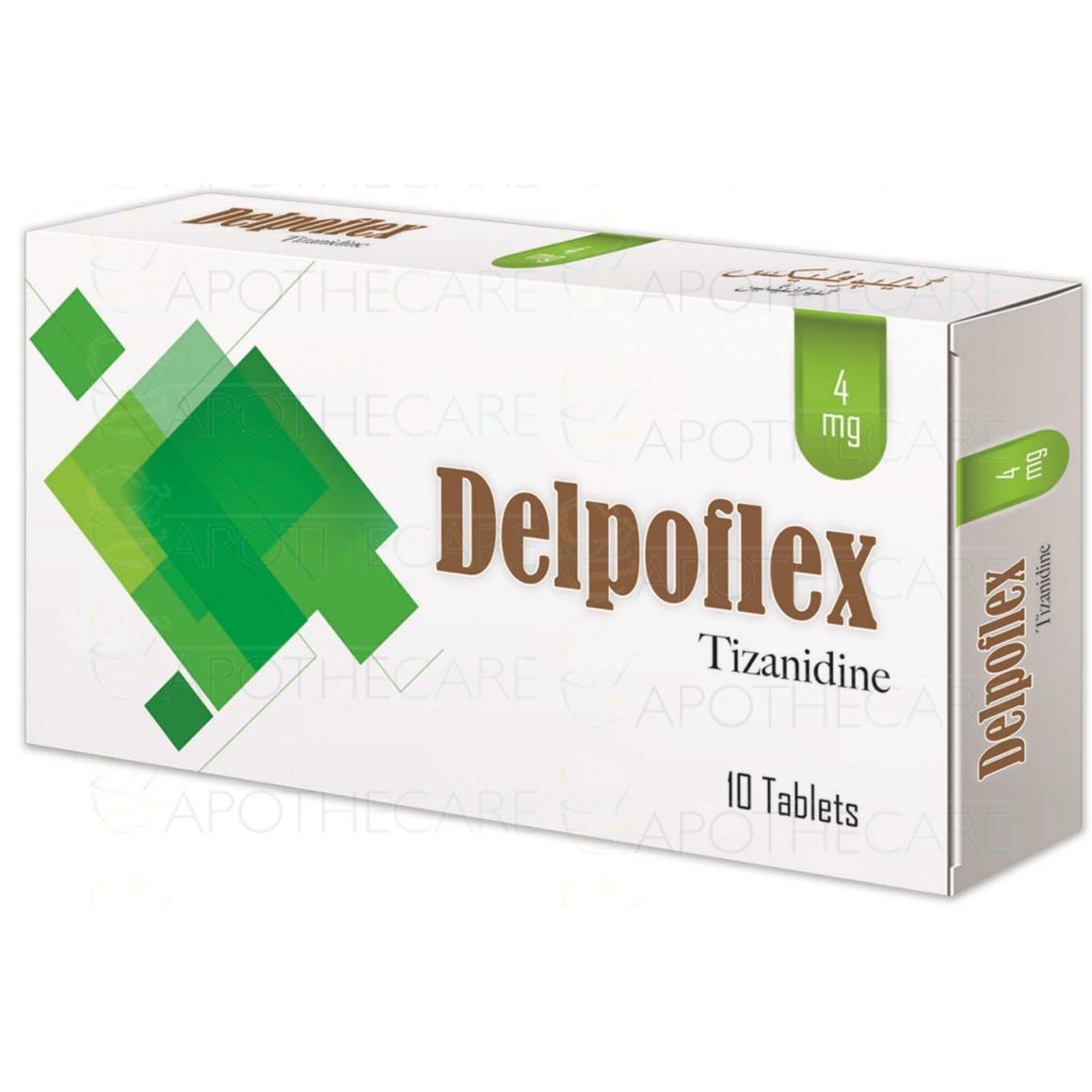 Delpoflex tablet 4 mg 10’s