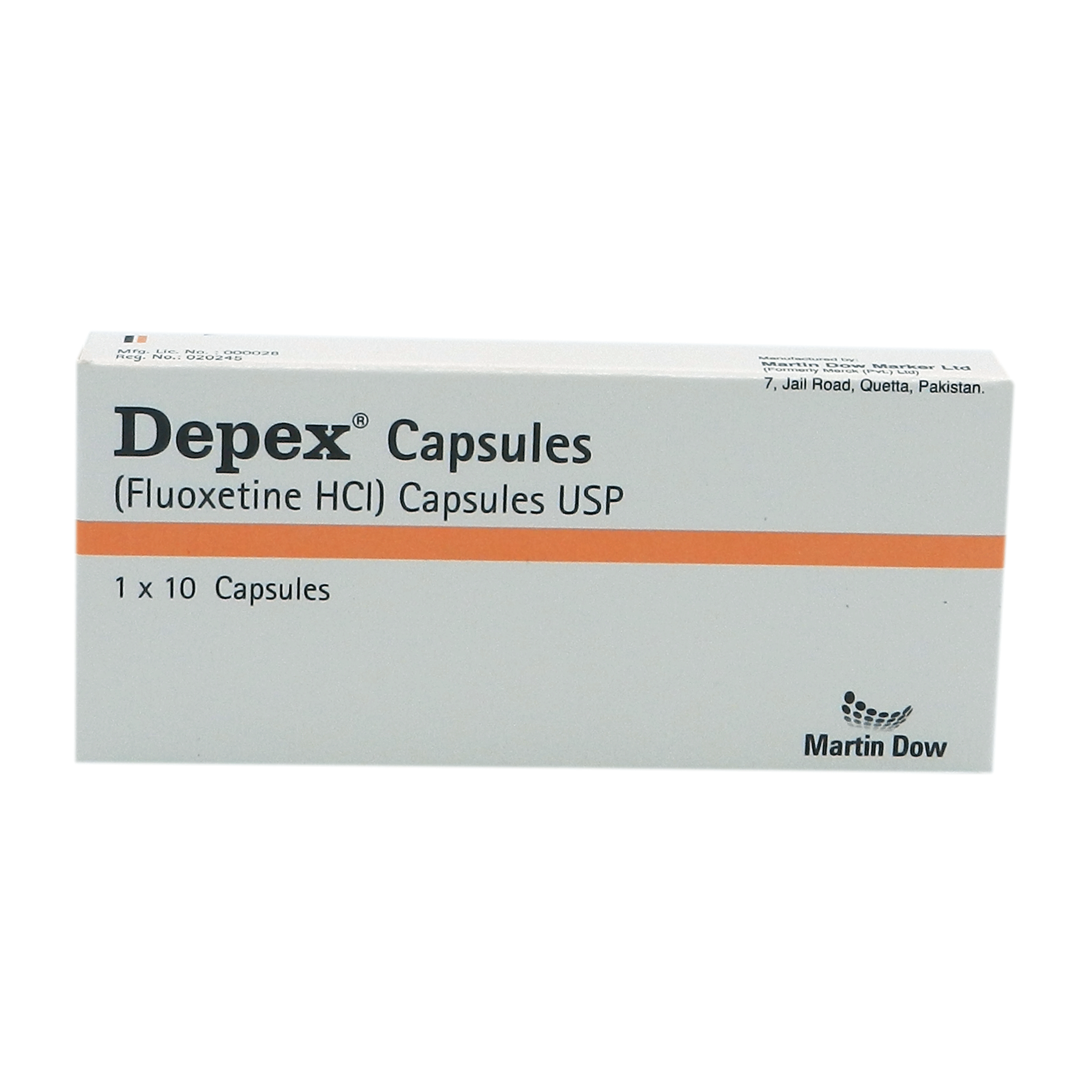 Depex capsule 20 mg 10’s