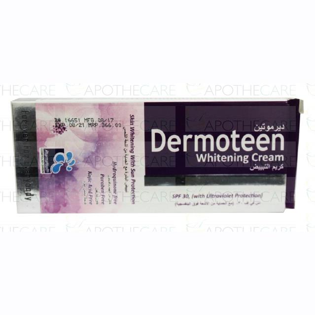 Dermoteen Whitening cream 20mg 1’s