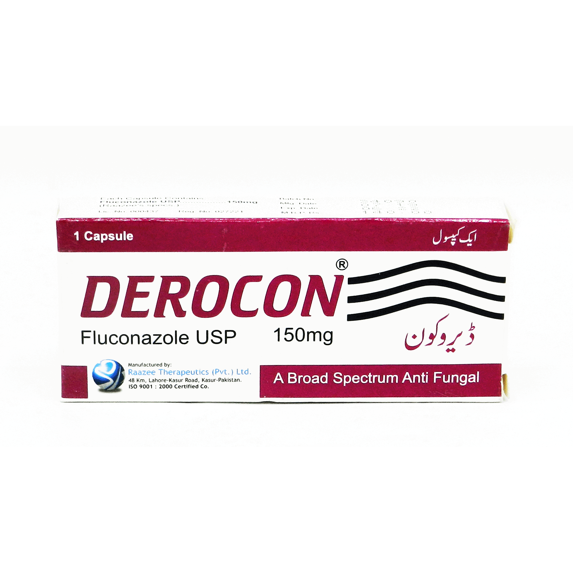 Derocon capsule 150 mg 1’s