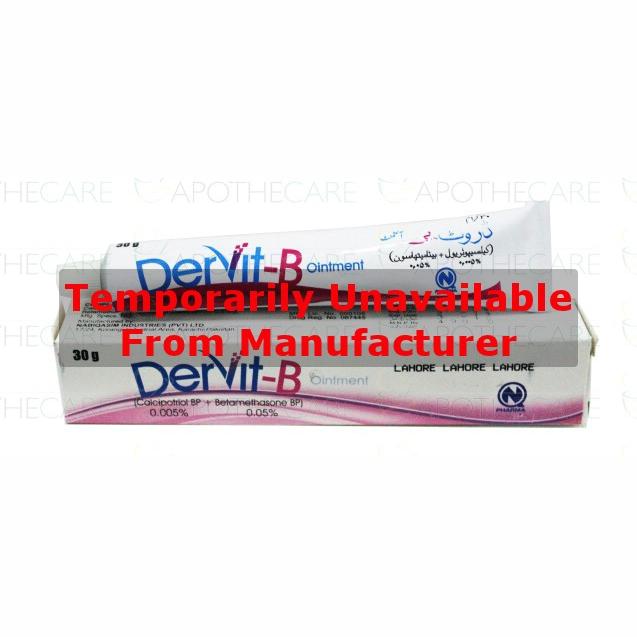 Dervit Oint 50 mcg/gm 30 gm
