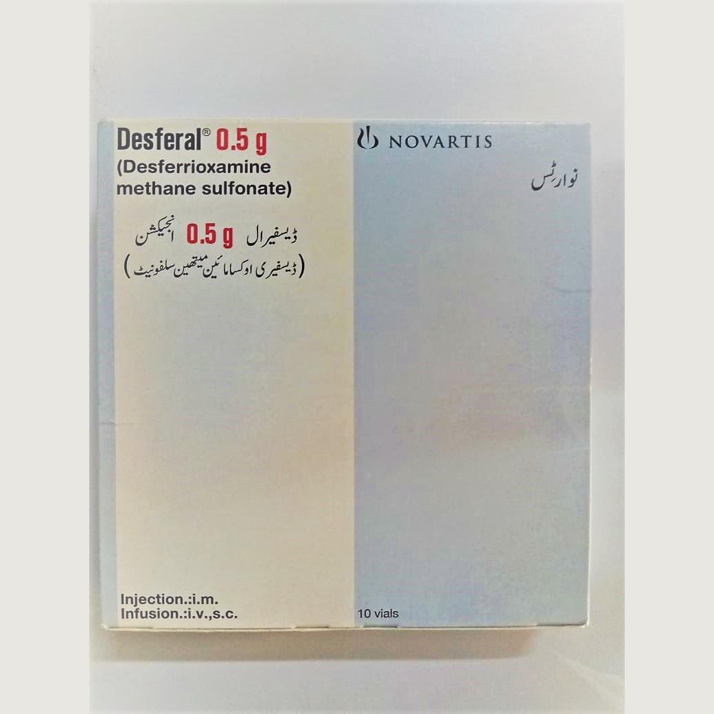 Desferal Injection 500 mg 10 Amp
