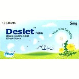 Deslet tablet 5 mg 10’s