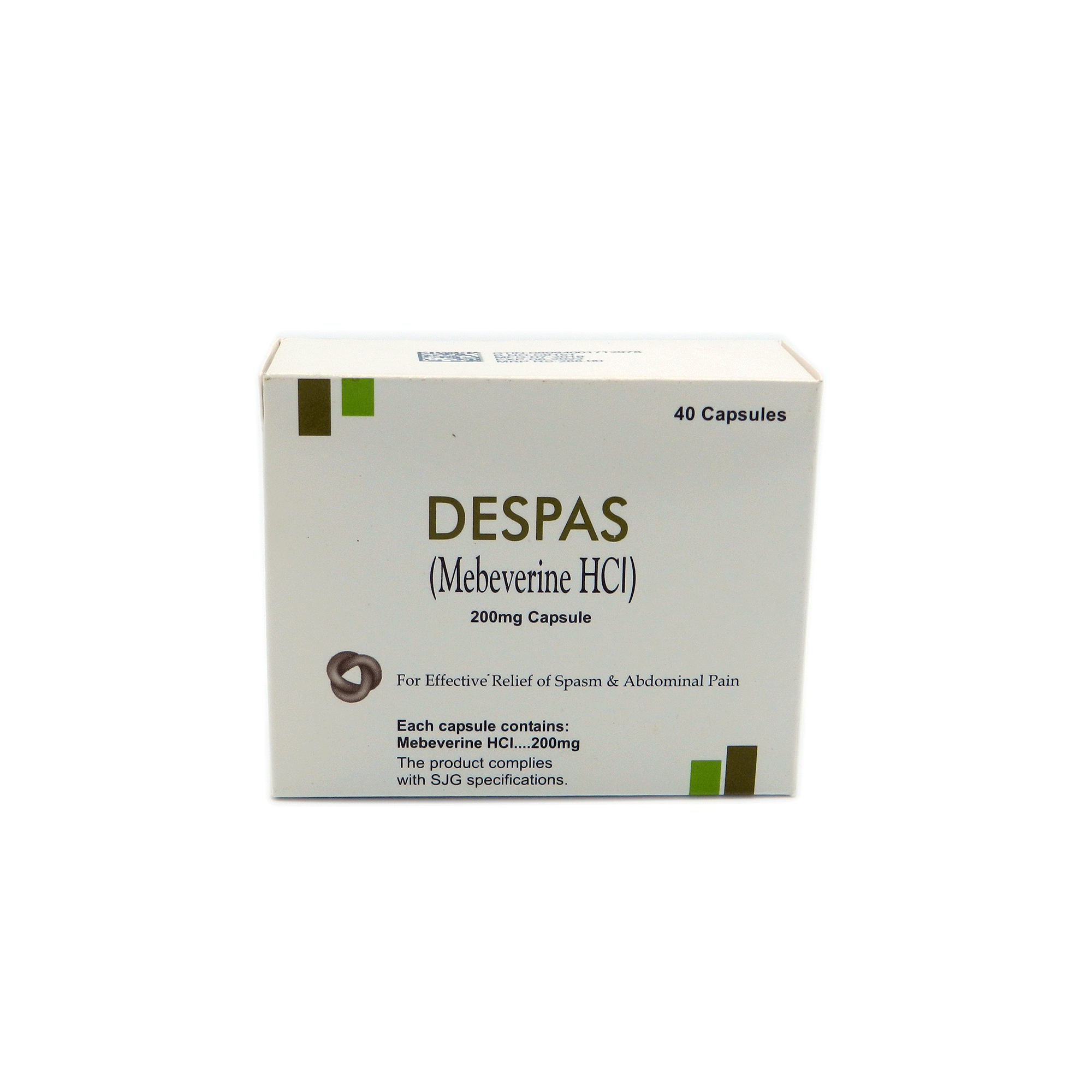 Despas capsule 200 mg 40’s