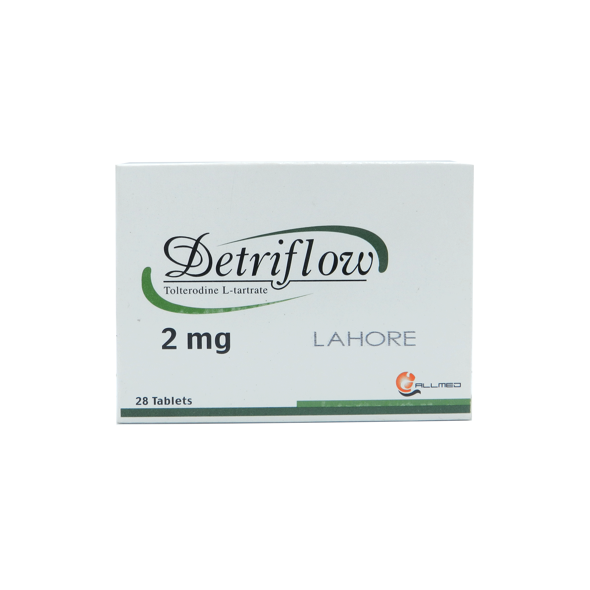 Detriflow tablet 2 mg 28’s