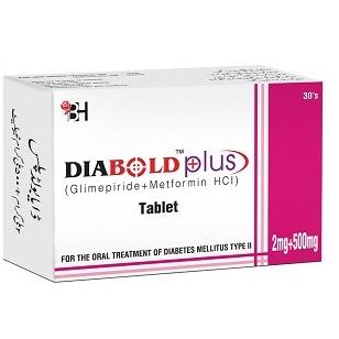 Diabold Plus tablet 2/500 mg 30’s