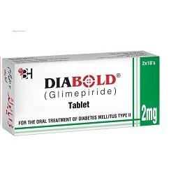 Diabold tablet 2 mg 2×10’s