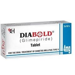 Diabold tablet 4 mg 2×10’s